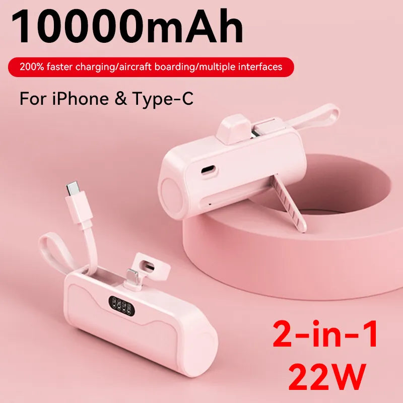 Portable Phone Charger For iPhone Or Android